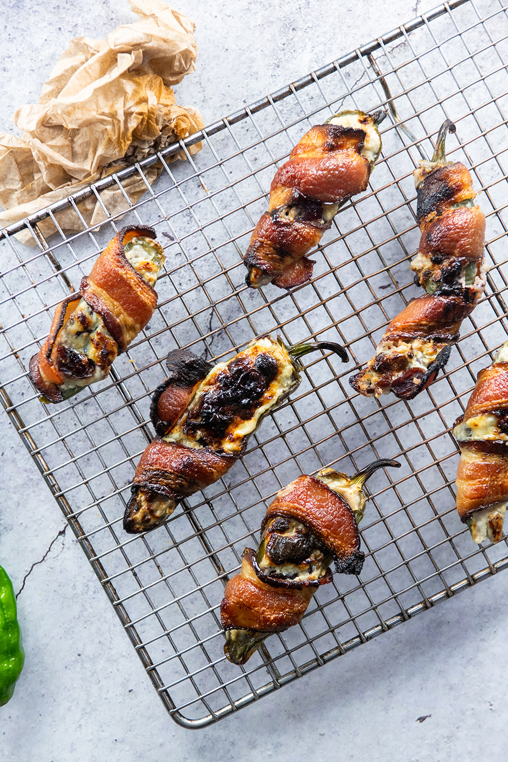 Bacon Wrapped Jalapeno Poppers