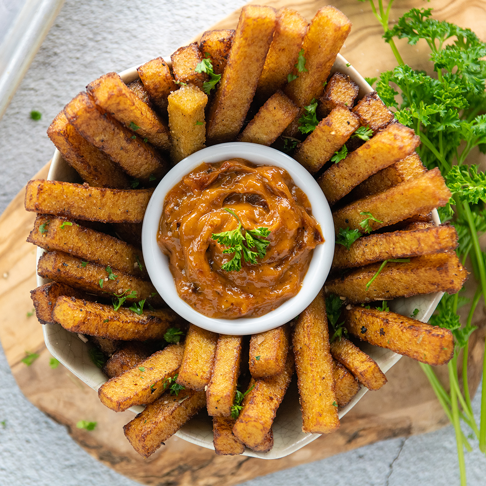 Hatch Pepper Polenta Fries