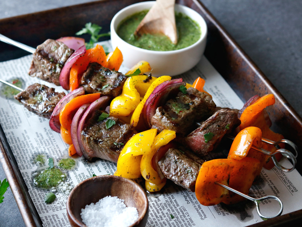 Chimichurri Kabobs