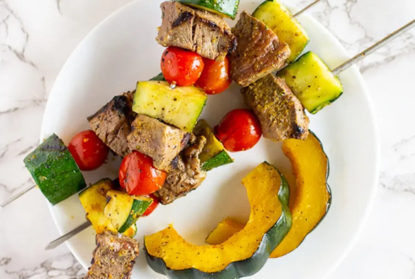 Steak-Kabobs