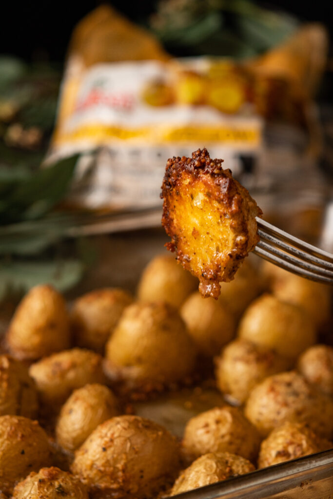 parmesan crusted potatoes